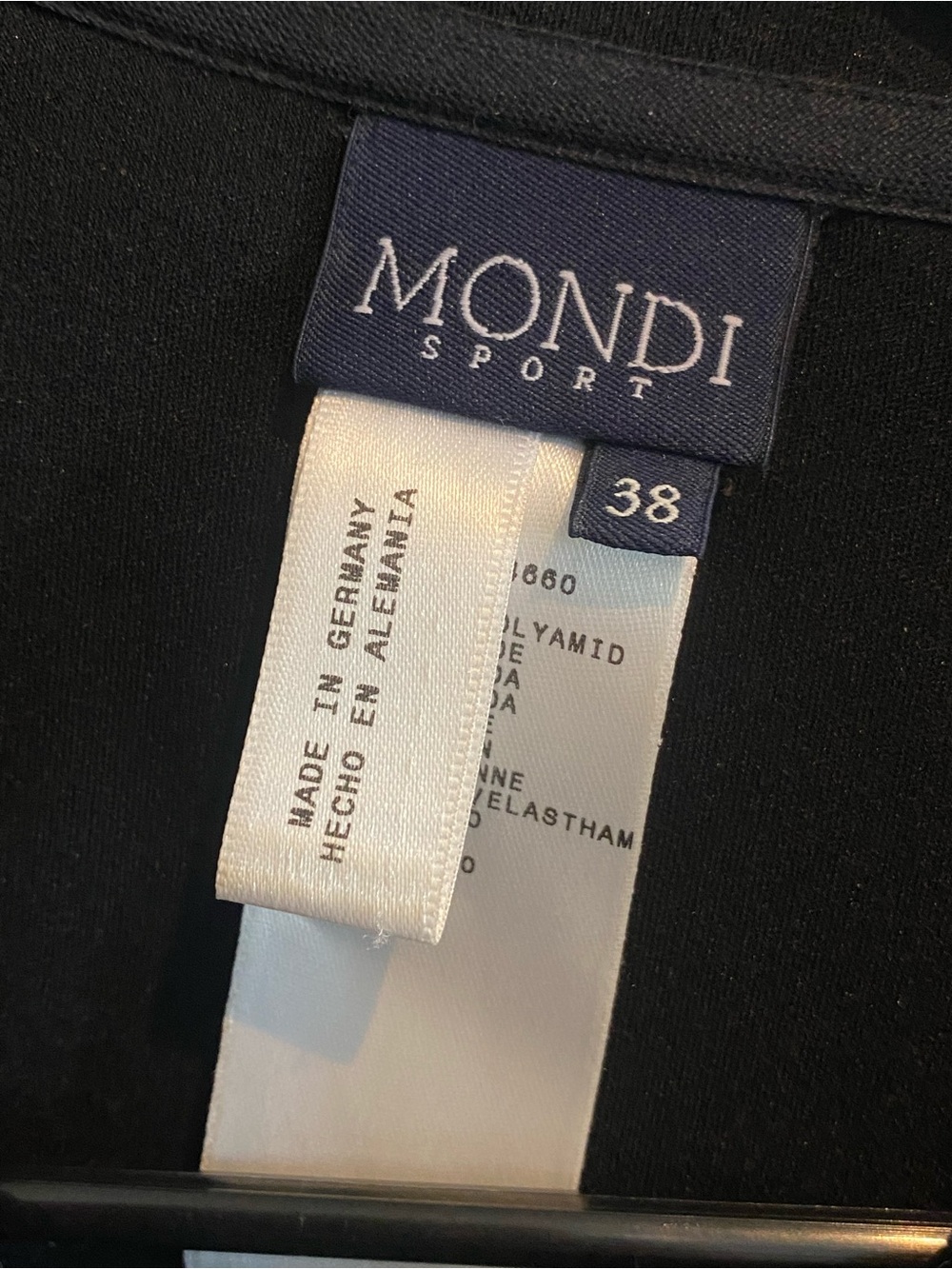 Mondi Black Zip-Front Bomber Jacket - Picture 2 of 4